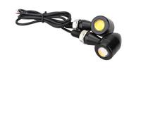 Clignotants Lumières 2X Eagle Eye LED Moto Signal Plaque D'immatriculation Lumière Moto Feu Arrière Jaune Moto Accessoires Moto Feu Stop Moto
