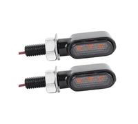 Clignotants Lumières 2X Feux Clignotants Chromés Pour Motos, Accessoires Pour Motos