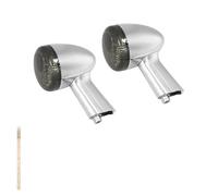 Clignotants Lumières 2xClignotants Arrière De Moto Feux De Freinage À LED pour pour Sportster 883 pour Iron XL1200 48 pour Roadster pour Super pour Low 1992-2022