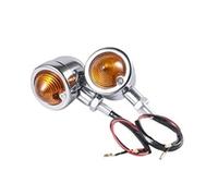 Clignotants Lumières Clignotant De Moto Bullet Clignotant Ambre Lampe Rétro Pour Pour Pour Pour Cruiser Pour Bobber Pour Chopper