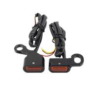 Clignotants Lumières Clignotant LED Pour Moto Indicateur Contrôle Du Guidon Lampe Clignotante Pour Pour Sportster XL Pour Dyna Pour Fatbob Pour Softail