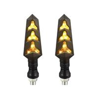 Clignotants Lumières Clignotants de moto 2023 12 V Clignotant Indicateur d'eau courante Clignotant Feux clignotants de moto pliables