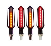 Clignotants Lumières Clignotants Moto À 24 LED Relais Intégré Clignotant Indicateur De Clignotant Feux D'arrêt DRL Clignotant