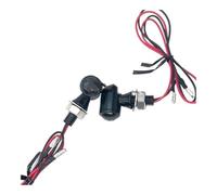 Clignotants Lumières Clignotants Moto Homologués E Mark Indicateurs LED DC12V Clignotant Ambre Lampe Pour Pour