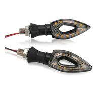 Clignotants Lumières Clignotants Moto pour Y&amaha YZF R25 R3 YZF-R1 R1 R125 YZF-R6 YZF600R YZF750R YZF1000 Indicateurs(2 Pieces)