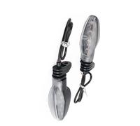 Clignotants Lumières Compatible Avec Tiger 800 2010 2011 2012 2013 2014 2015 2016 2017 Pour Tiger 850 Sport 2021 2022 2023 Clignotant Avant Arrière Lampe Témoin Lumineux(2pcs Light Clear)