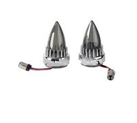 Clignotants Lumières Couvercles Lentilles Clignotants Bullet Lentille Rouge Universelle pour pour Softail pour Sportster XL pour Dyna pour pour Deluxe