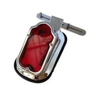 Clignotants Lumières Feu Arrière De Frein Chromé Rouge Pour Moto Pour