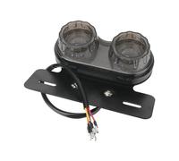 Clignotants Lumières Feu Arrière LED Universel Pour Moto 12 V Double Clignotant Accessoires De Moto Support De Plaque D'immatriculation Feu Arrière LED