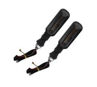 Clignotants Lumières Indicateurs Clignotants De Moto 2 en 1 Feu Arrière 12 LED Feux Signalisation DRL Signaux d'eau Courante Universels