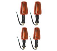 Clignotants Lumières Lot De 2/4 Clignotants Avant Et Arrière pour Moto pour Y&amaha XT225, XT250, FZR400, FZR600, Radian 600, XT600 Indicateurs(2 Paires)
