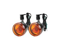 Clignotants Lumières Lot De 2 Clignotants De Moto, Lampe Ambre, Ampoule, Clignotant, Lampe De Signalisation Pour Dyna Pour Softail Pour Sportster 883, 1200