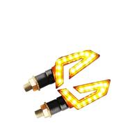 Clignotants Lumières Lot De 2 Clignotants LED Universels Pour Moto Lampe À Lame Ambre Clignotant Pour