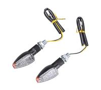 Clignotants Lumières Lot De 2 Clignotants LED Universels Pour Moto Lumière Ambre 14 LED 12 V 2 W Lampe Courte Pour Moto