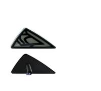 Clignotants Lumières Lot De 2 Clignotants Triangulaires À Montage Encastré Pour Moto Lampe Témoin LED Ambre DRL Pour Pour