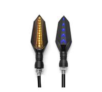 Clignotants Lumières Lot De 2 Ou 4 Clignotants Universels Pour Moto, Lampe Ambre, Clignotant Arrière, Feux De Freinage, Indicateurs 12 V