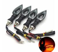 Clignotants Lumières Lot De 4/2 Clignotants pour Moto pour K&awasaki pour Z1000SX pour ER6N Indicateurs(4 Pieces)