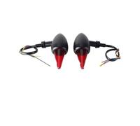 Clignotants Lumières pour pour Sporters XL883 pour Iron XL1200 pour Super pour Low Moto Clignotant LED Rouge/Fumée Lentille Feu Arrière Vintage Indicateur D'arrêt