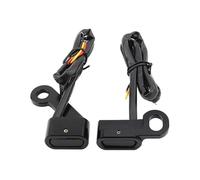 Clignotants Lumières Pour Pour Sportster Clignotant LED Indicateur De Guidon Clignotant Lampe Pour XL883 1200 48 72 Pour Forty-Eight Pour Nightster Pour Roadster