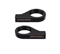 Clignotants Moto Étanche Clignotant De Moto, Lampe Blanche Ambre Pour Tubes De Fourche De 39mm À 41mm, Indicateur De Pince(A)