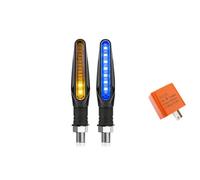 Clignotants Moto Étanche Compatible Avec APRILIA Pour Shiver 750 Pour RS660 Pour RS125 Pour RSV4 RSV4R 10 Mm Clignotants Arrière Indicateurs Lumineux Clignotants 12 V(E)