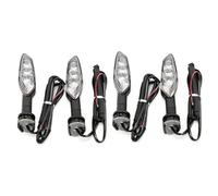 Clignotants Moto Étanche For MT-07 For TRACER 2016 2017 2018 2019 2020 2021 2022 2023 For YZF-R15 V4 2021-2023 Flasher Turn Signal Light Amber Front Or Rear(Clear,4pcs)