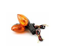 Clignotants pour YZF Pour R1 Pour R6 Pour R125 Pour R25 Pour R3 Pour FZ-6N Pour XJ6 2PCS Universal Motorcycle Turn Light Indicator Front Back Lamp(Color7)