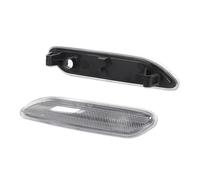 Clignotants Remplacements Boîtier Lumière Clignotant Marqueur Latéral D'aile Avant pour Mini pour Cooper R60 R61 pour Countryman pour Paceman sans Ampoule/Prise Clignotants LED(Clear Lens)