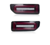 Clignotants RéTroviseur Feu Arrière À LED Pour Suzuki Pour Jimny 2019 2020 2021 2022 2023 2024 Feu Arrière Stationnement Freinage Clignotant(Clear cover)