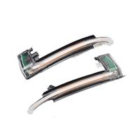 Clignotants séquentiels à LED dynamiques pour rétroviseurs extérieurs (compatibles avec Audi A4, A5 B8, B8.5, A3 8P, Q3, A6 C6, S6 et A8 8K) - Remplacement (Bleu-Jaune-A) (Style Cristal-A)