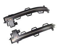 Clignotants Séquentiels Intégrés Aux Rétroviseurs Latéraux À Lentille Fumée Pour BMW X3 F25 X4 F26 X5 F15 Et X6 F16 2014-2018 - Dynamiques LED Clignotants Auto(Dynamic Blue Yellow)