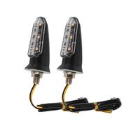 Clignotants Signal Clignotants À LED pour Motos 12 V Lampe Témoin Clignotant Ambre Lumière Clignotante Clignotant 8 Mm Pièces De Moto