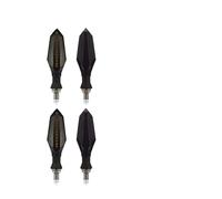 Clignotants Signal Clignotants De Moto À 18 LED Feux Indicateurs De Clignotant Séquentiels Feux De Circulation Ambrés Lampe De Clignotant De Moto