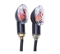 Clignotants Signal Lot De 2 Clignotants Universels pour Moto, Lampe Témoin, Clignotant Ambre, Lampe De Moto pour pour 12 V
