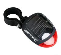 Clignotants solaires pour vélo, télécommande sans fil avec klaxon, conduite de nuit, clignotants gauche et droit, feu arrière pour sécurité de vélo, indicateur LED (D)