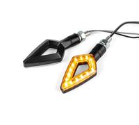 Clignotants STR8 LED Arrow Noir / Blanc