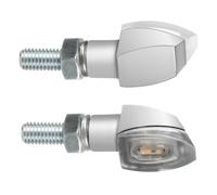 Clignotants universel moto LED 12V Volt Argent