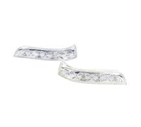 Clignotants Voiture 876132L600 Rétroviseur Latéral De Voiture LED Clignotant Feu De Recul Indicateur D'aile Latérale pour Hyundai pour I30 2009 2010 2011 2012 Feu Clignotant(1Pcs Left)