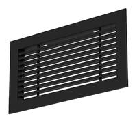 Climaconnect Grille de barre en aluminium - Avec ressorts de serrage - 300 x 100 mm - RAL 9005