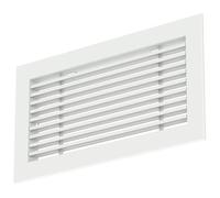Climaconnect Grille de barre en aluminium - Avec ressorts de serrage - 500 x 100 mm - RAL 9016