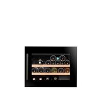 Climadiff CBI28S1B - Cave à vin - encastrable - niche - largeur : 56 cm - profondeur : 55 cm - hauteur : 45 cm - 62 litres - classe G - noir NOIR G