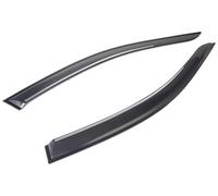 ClimAir Déflecteurs latéraux compatible avec Volkswagen Golf VI 5 portes 2008-2012, Gris