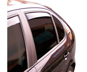 ClimAir CLS004M2005D Déflecteurs de vent Arrière noir | compatible avec Mini Countryman F60 2016-