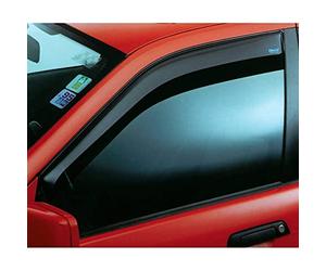 ClimAir Déflecteurs latéraux compatible avec Opel Astra L 5-portes & Sportstourer 2021- & Peugeot 308 III 5-portes & SW 2021-, Gris fumé