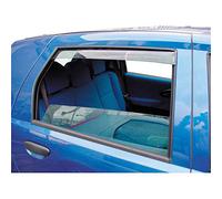 ClimAir Déflecteurs latéraux Master (arrière) compatible avec Nissan Navara (D231) Double & King Cab 2016- & Renault Alaskan & Mercedes Classe-X 2017-