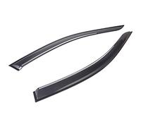 ClimAir Déflecteurs latéraux Noir compatible avec Volkswagen Golf IV 5 portes/station 1998-2003 / Bora sedan 1998-2004