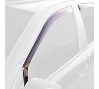 ClimAir Déflecteurs latéraux Noir compatible avec Volkswagen Up 5 portes 2011- / Seat Mii 5 portes 2012- / Skoda Citigo 5 portes 2012-