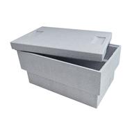 CLIMAPOR Caisse de transport Isotherme Plus - polystyrène - gris - 54,5 x 35 x 30 cm (~ 32 Litres) - Epaisseur : 2 cm - 1 pièce