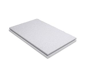 CLIMAPOR Dalle de plafond isolante emboîtable Economie d'énergie - polystyrène - blanc - épaisseur 3 cm - 58 x 38 x 3 cm - 8 sachets (~ 7,2 m2)