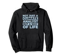 Climat Environnement Données - Analyste Climatique Sweat à Capuche